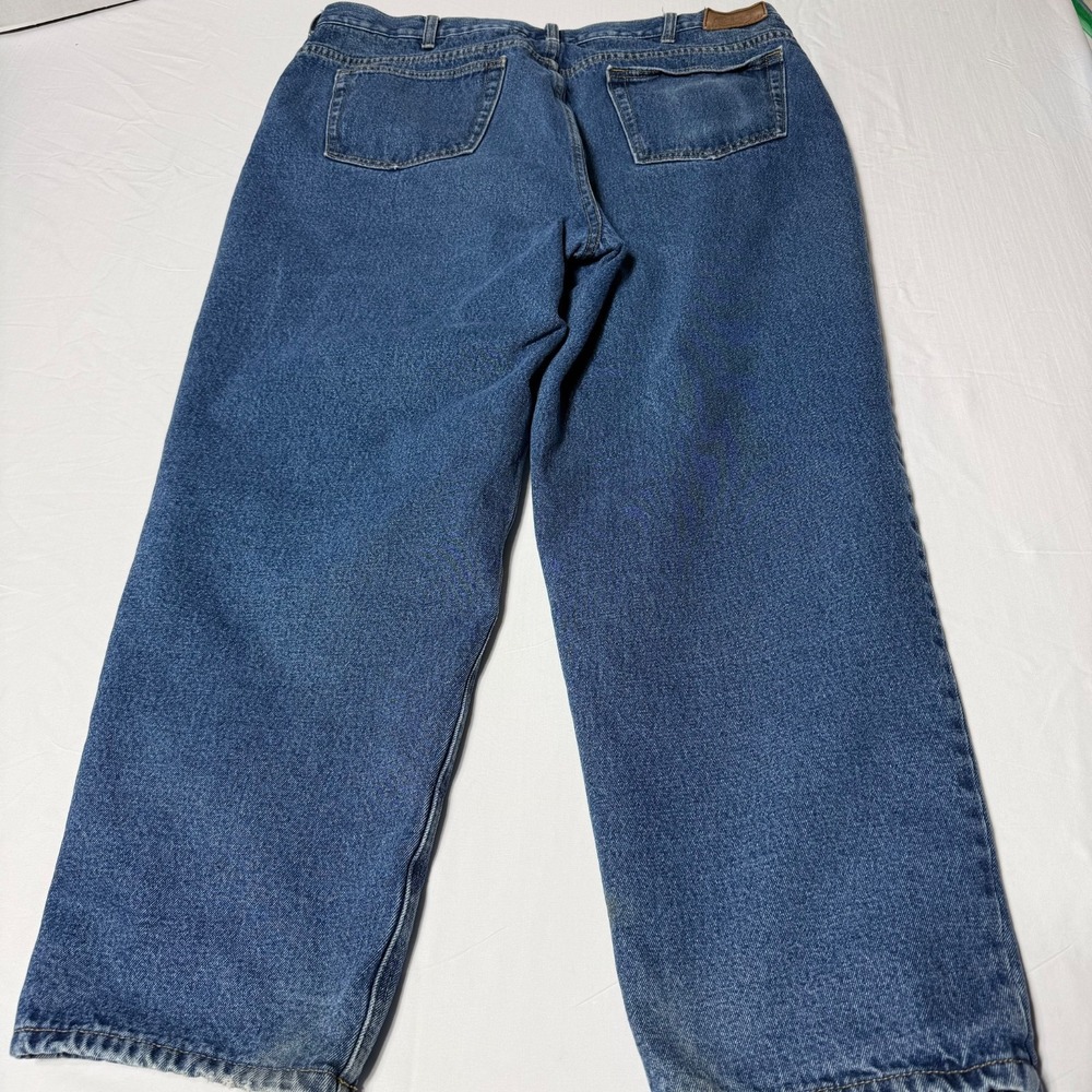 Cabela's Men's Fleece Lined Jeans Size 42X30 Relaxed Fit - Picture 3 of 6